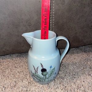 Floral Ceramic Pitcher